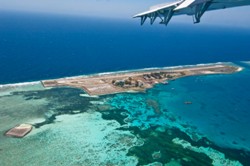 Layang Layang Resort - aerial view.